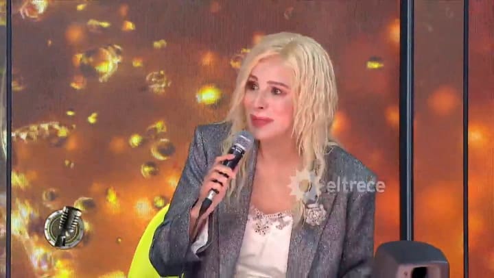 Cantando 2020: el llanto desconsolado de Laurita Fernández en vivo - Fuente: eltrece