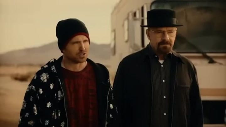 La reunión de Breaking Bad en el Super Bowl 2023