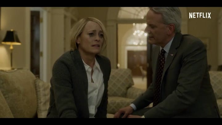 Trailer House of Cards: Temporada 6 - Fuente: Netflix