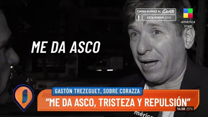 Gastón Trezeguez habló de la detención de Marcelo Corazza y fue contundente