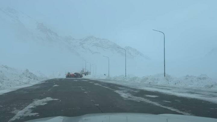 El camino al cruce al Chile