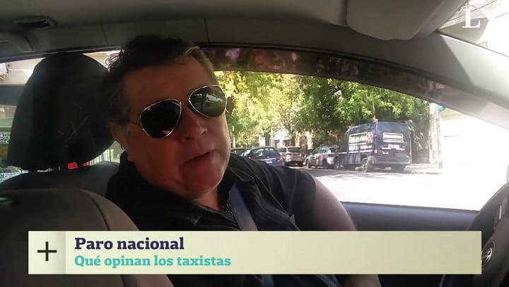 Los taxistas opinan sobre el paro nacional del jueves