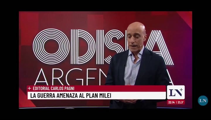Adorni y el vuelo privado: la revelación de Carlos Pagni