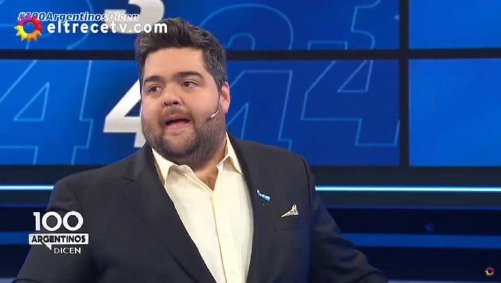 100 argentinos dicen: Darío Barassi confesó al aire sus dudas sobre la paternidad