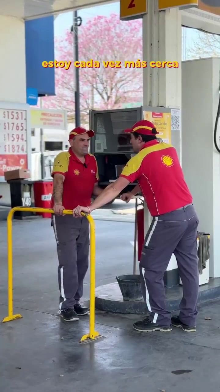 El video de una estación de servicio Shell en Entre Ríos