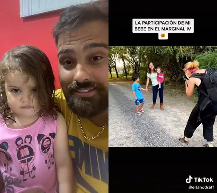 Laia y su padre le agradecieron a la producción y a los actores por sus tratos
