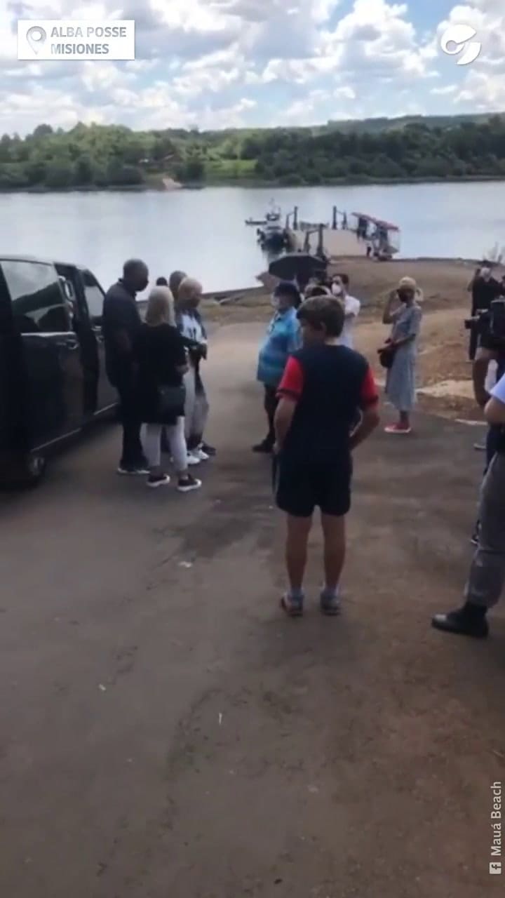 Xuxa pasó por Alba Posse, Misiones