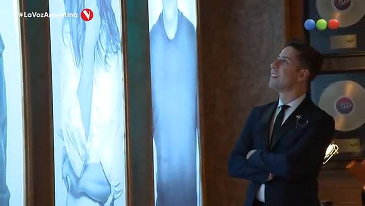 Emanuel Rivero Famá, participante de La Voz Argentina - Fuente: Telefe