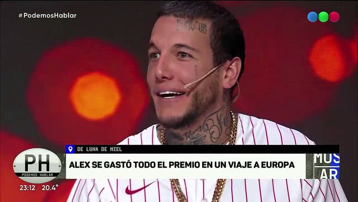Alexander Caniggia reveló que ya gastó los 10 millones de pesos que ganó en 'El Hotel de los Famosos