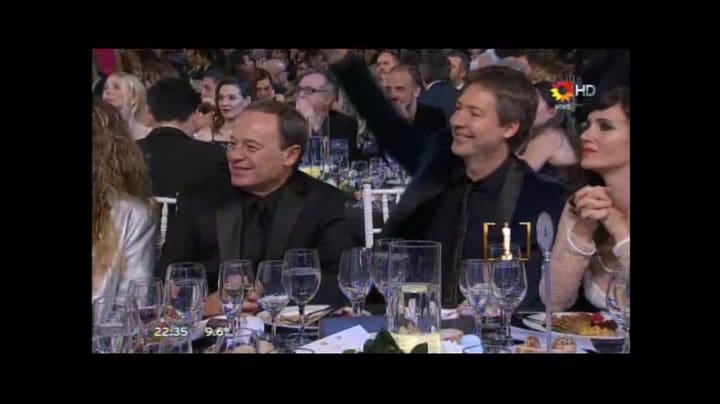 Premios Martín Fierro 2015: Marcelo Tinelli jugó a ser Mirtha Legrand
