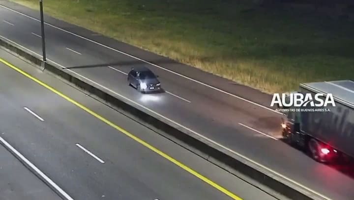 Manejó borracho y en contramano por la autopista Buenos Aires-LaPlata