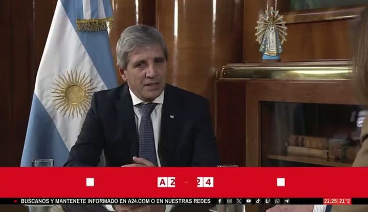 Luis Caputo defendió la reforma a la Carta Orgánica del BCRA