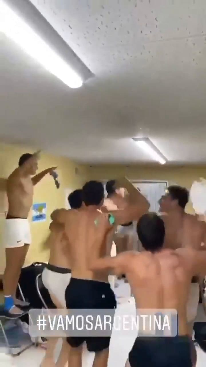 El festejo íntimo de Los Pumas 7s