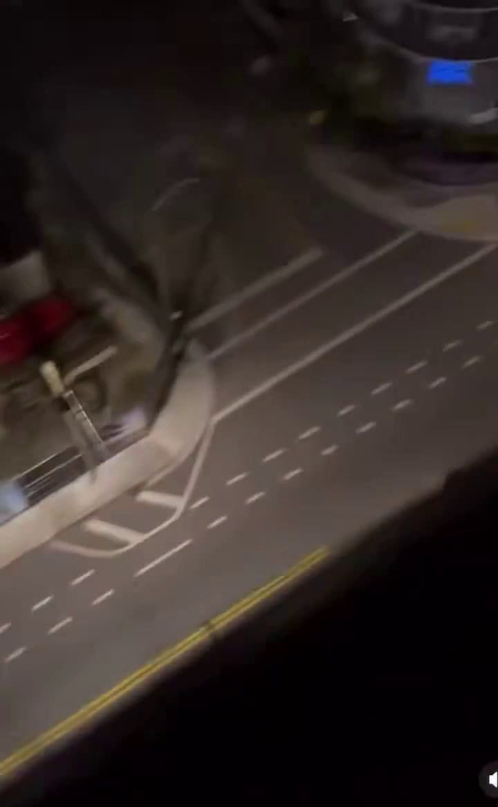 Parte de la persecución en Miami y el choque de la Ferrari