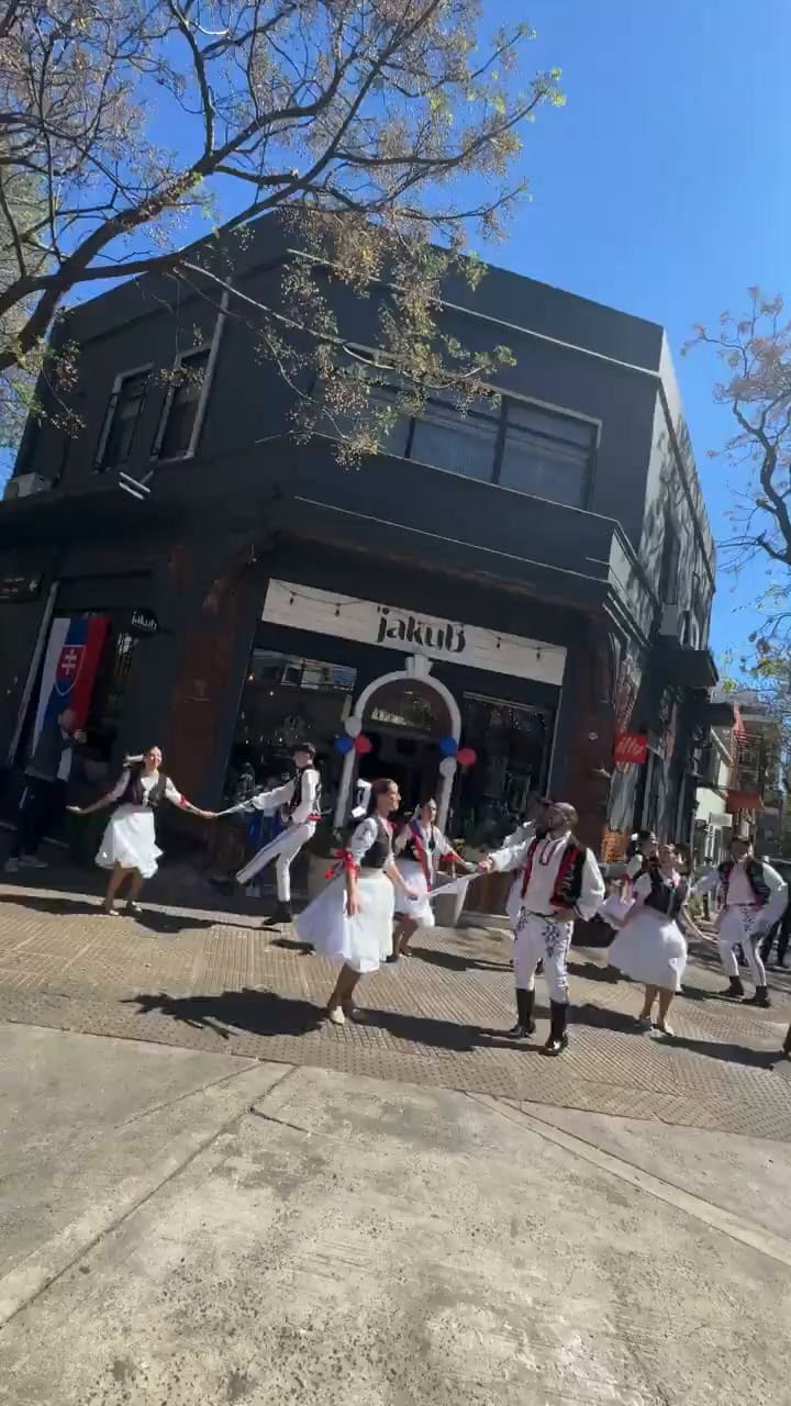 Jakub Sanko fue el creador de un festival cultural eslovaco en Buenos Aires