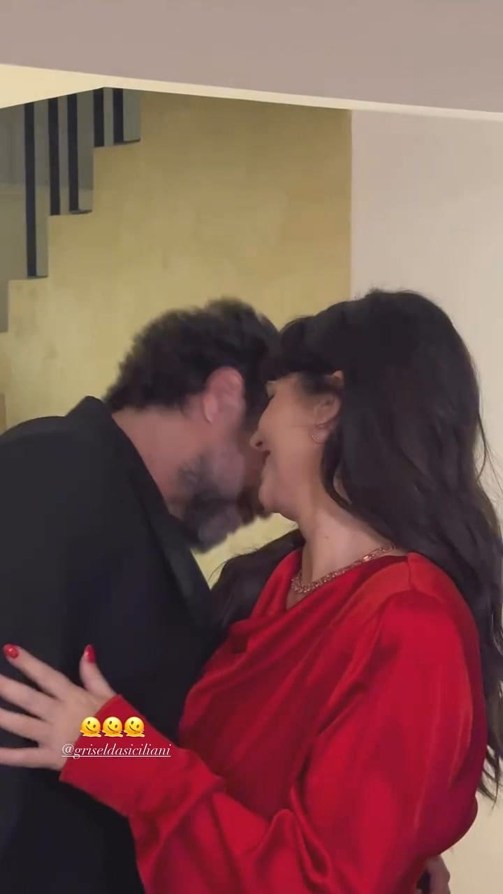 Griselda Siciliani y Luciano Castro llegaron más tarde a los Martín Fierro de Cine y Series e hicieron estallar los rumores