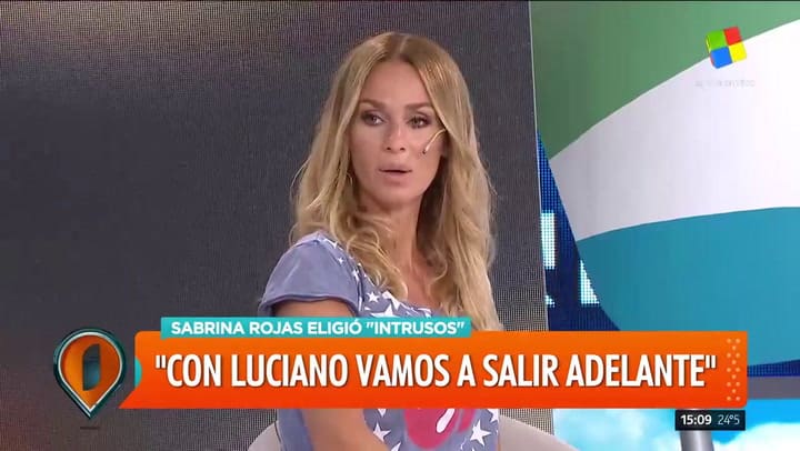Sabrina Rojas en Intrusos