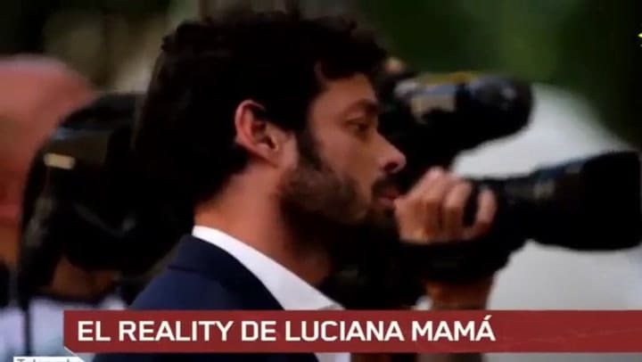 Presentación del reality de Luciana Salazar con su hija