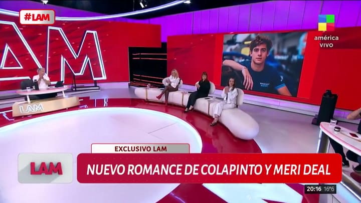 El incipiente romance de Franco Colapinto y Meri Deal