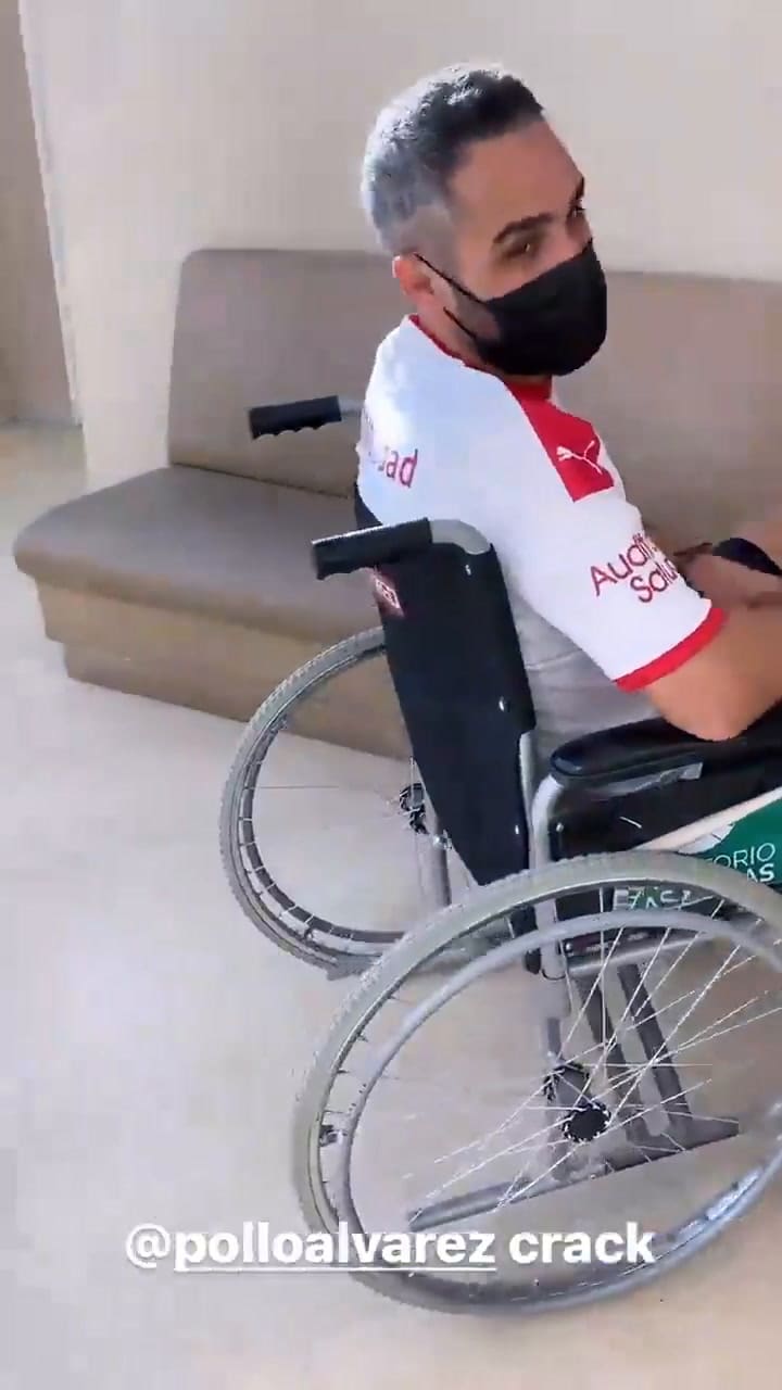 El Pollo Álvarez deberá ser operado luego de su lesión
