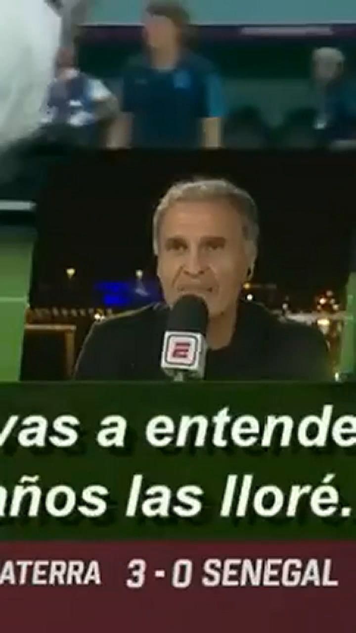 Oscar Ruggeri se animó a cantar en vivo el tema hit de la selección