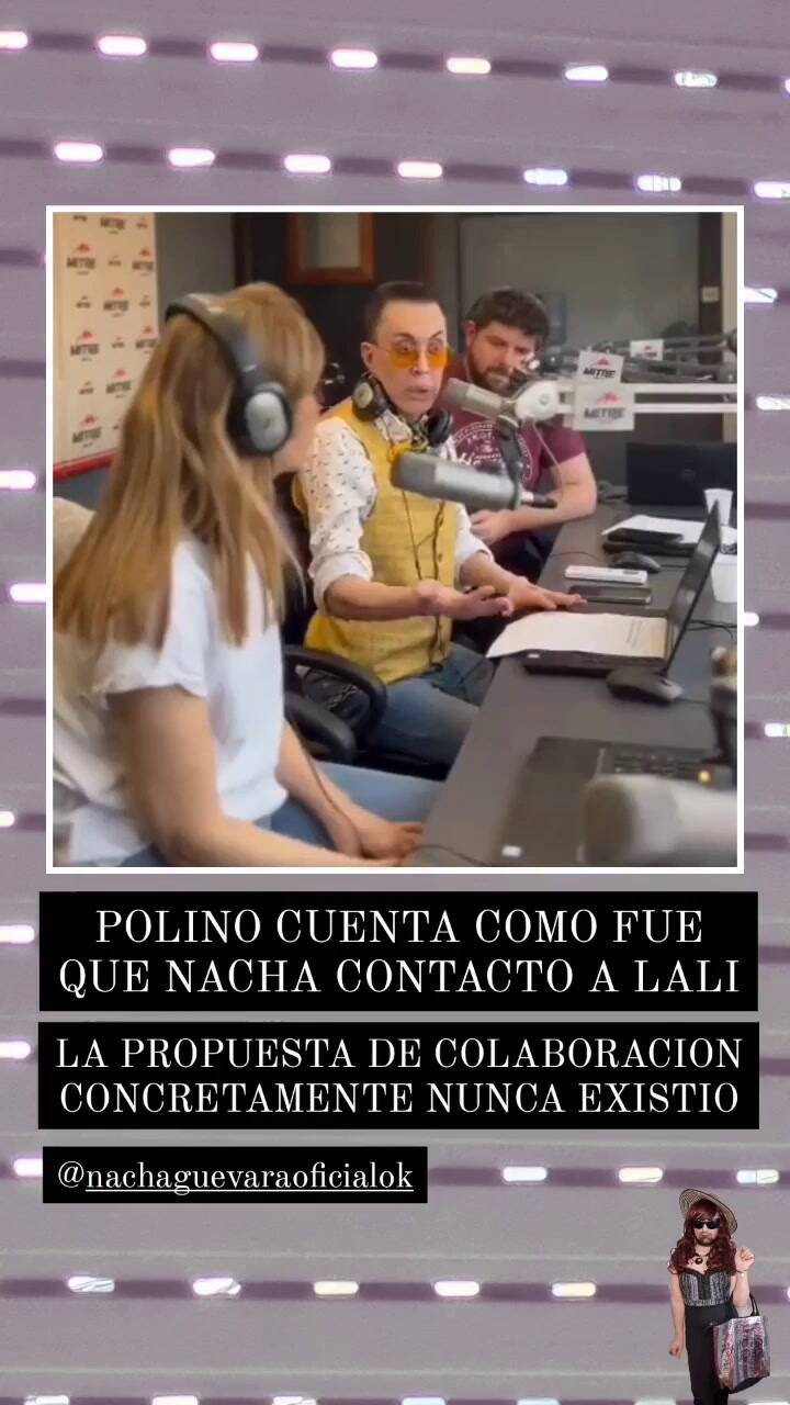 Marcelo Polino reveló la verdad detrás del pedido de Nacha Guevara a Lali Espósito