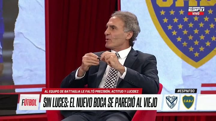 Oscar Ruggeri: 'Boca tiene jugadores normalitos'