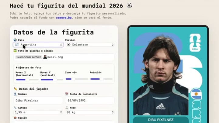 El proyecto con IA para crear figuritas