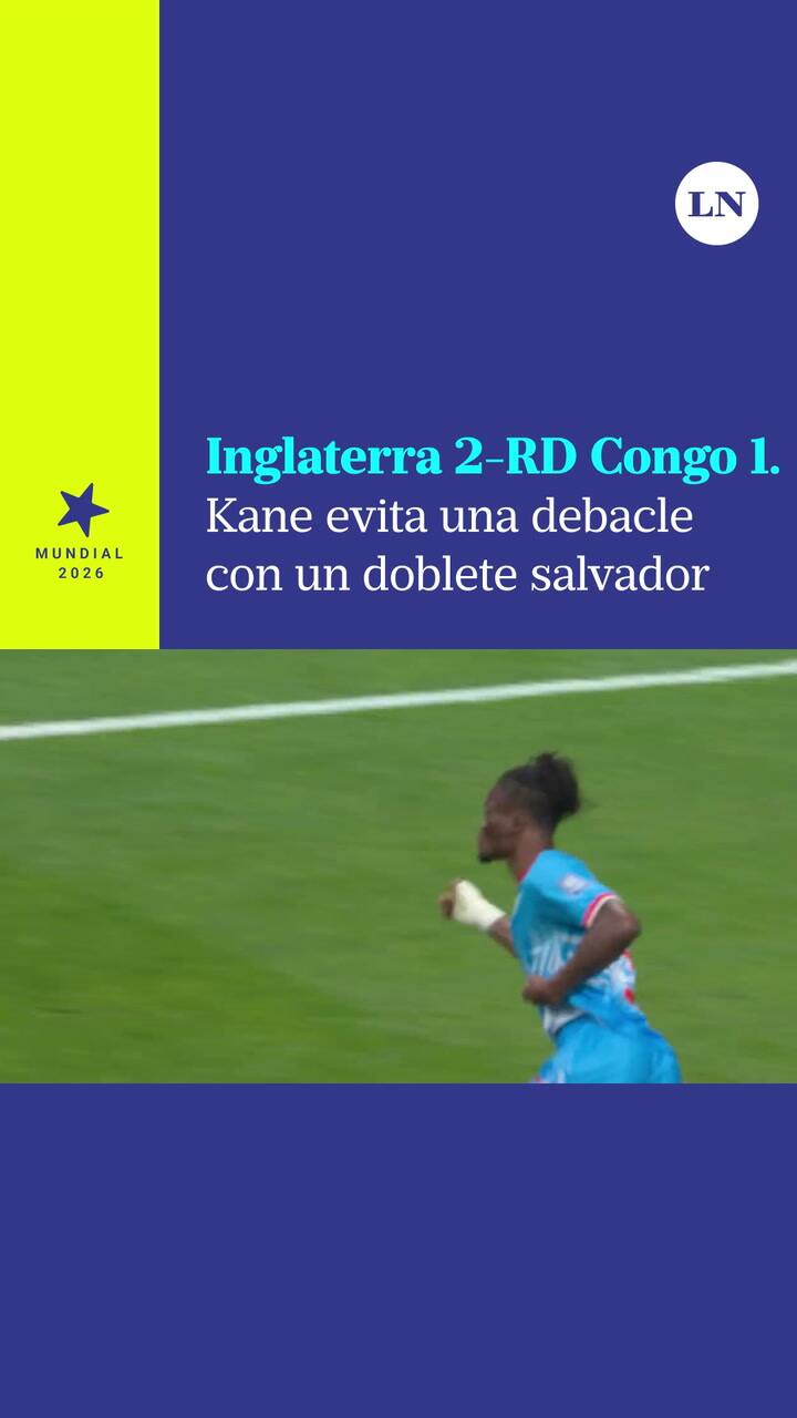 Goles de Inglaterra vs. RD Congo por el Mundial 2026 | Doblete de Harry Kane para los "Tres Leones"