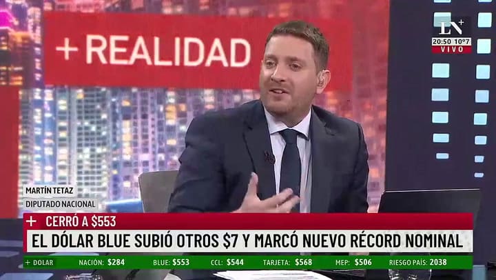 Cristiano Rattazzi criticó el manejo de la economía