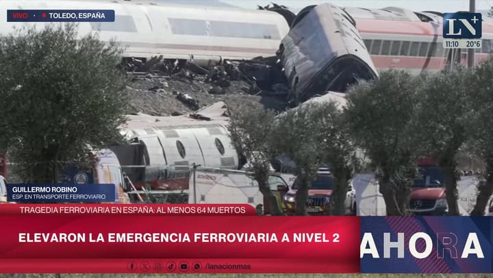 Tragedia ferroviaria en Espana