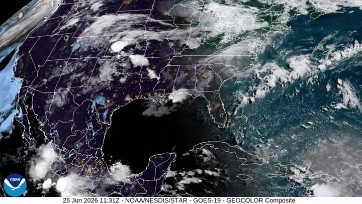 Satélite De La NOAA Hoy