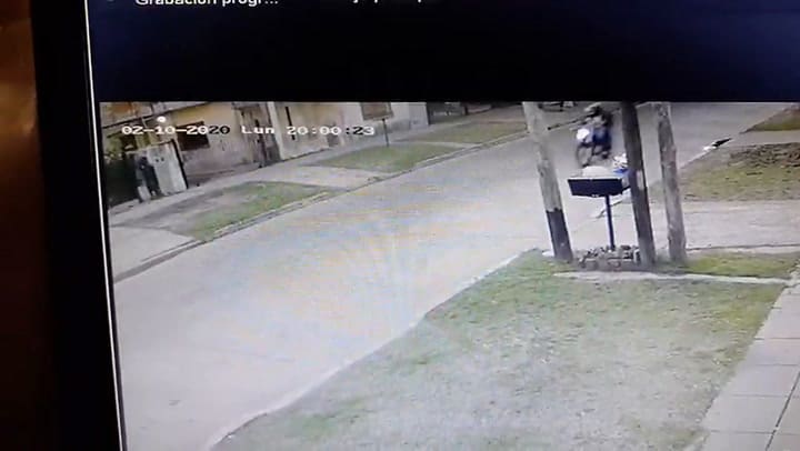 El asalto a una productora de TN en Merlo