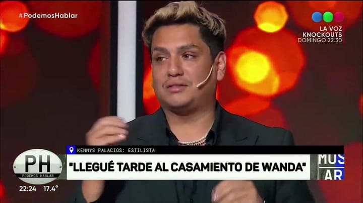 Kennys Palacios habló de su relación con Wanda Nara