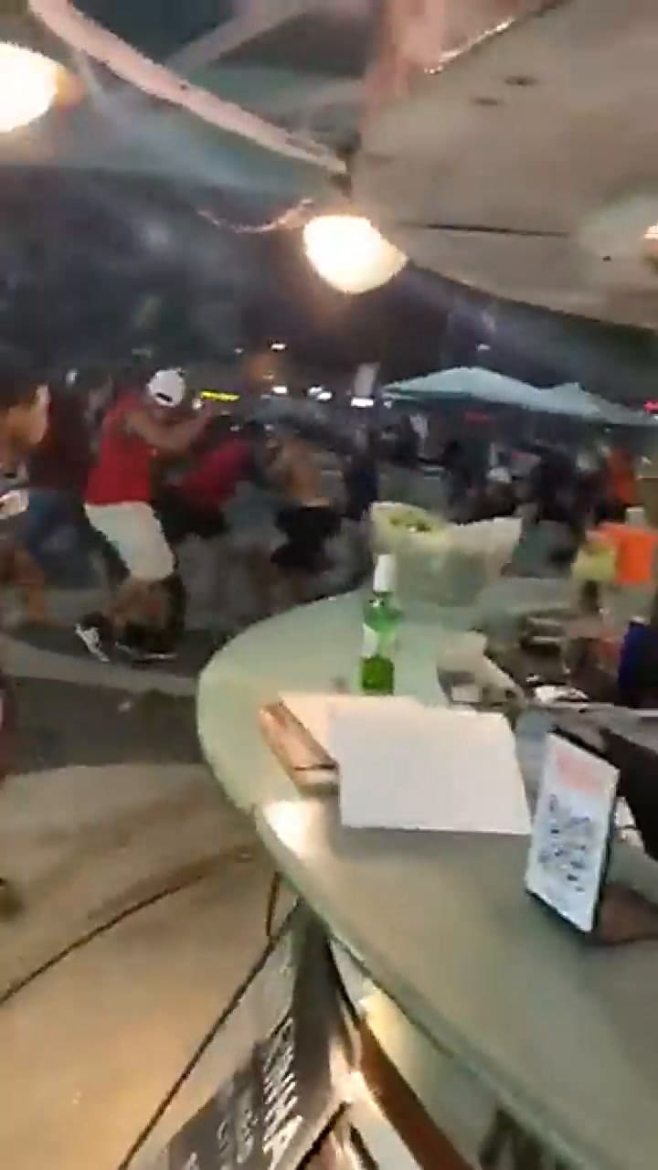 Río de Janeiro: barras de Flamengo emboscaron a hinchas de Olimpia