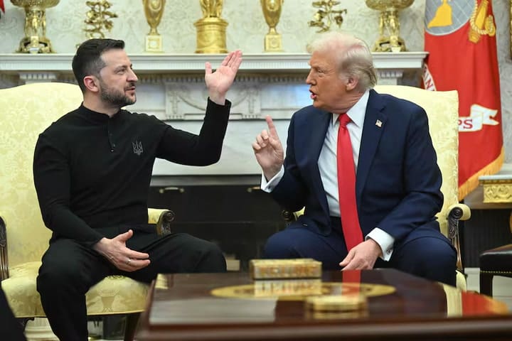 Escándalo inédito en la Casa Blanca: acusaciones, gritos y pases de factura entre Zelensky y Trump