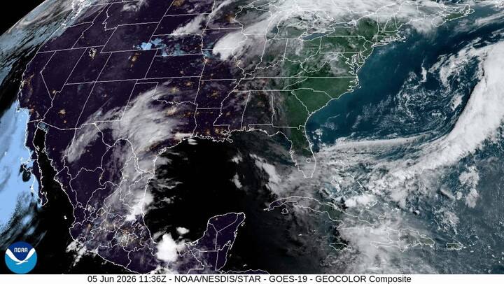 Satélite De La NOAA Hoy