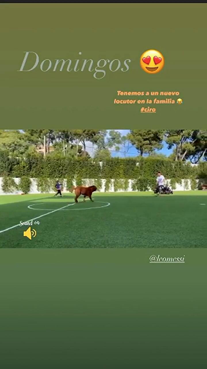 CIRO MESSI RELATA UN PARTIDO ENTRE SUS HERMANOS, SU PAPÁ Y EL PERRO