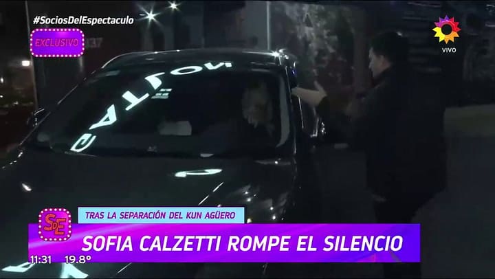 Sofía Calzetti habló de su relación con Sergio Aguero