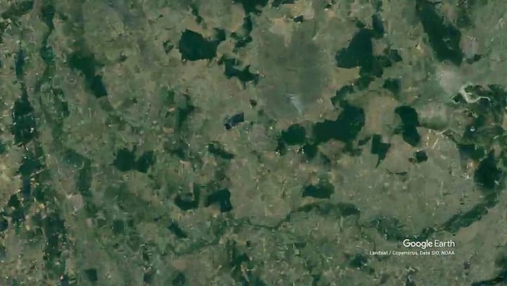 Zoom in a la ciudad de Beregovo, Ucrania