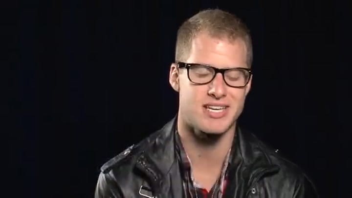 Caleb Flynn en su audición para American Idol