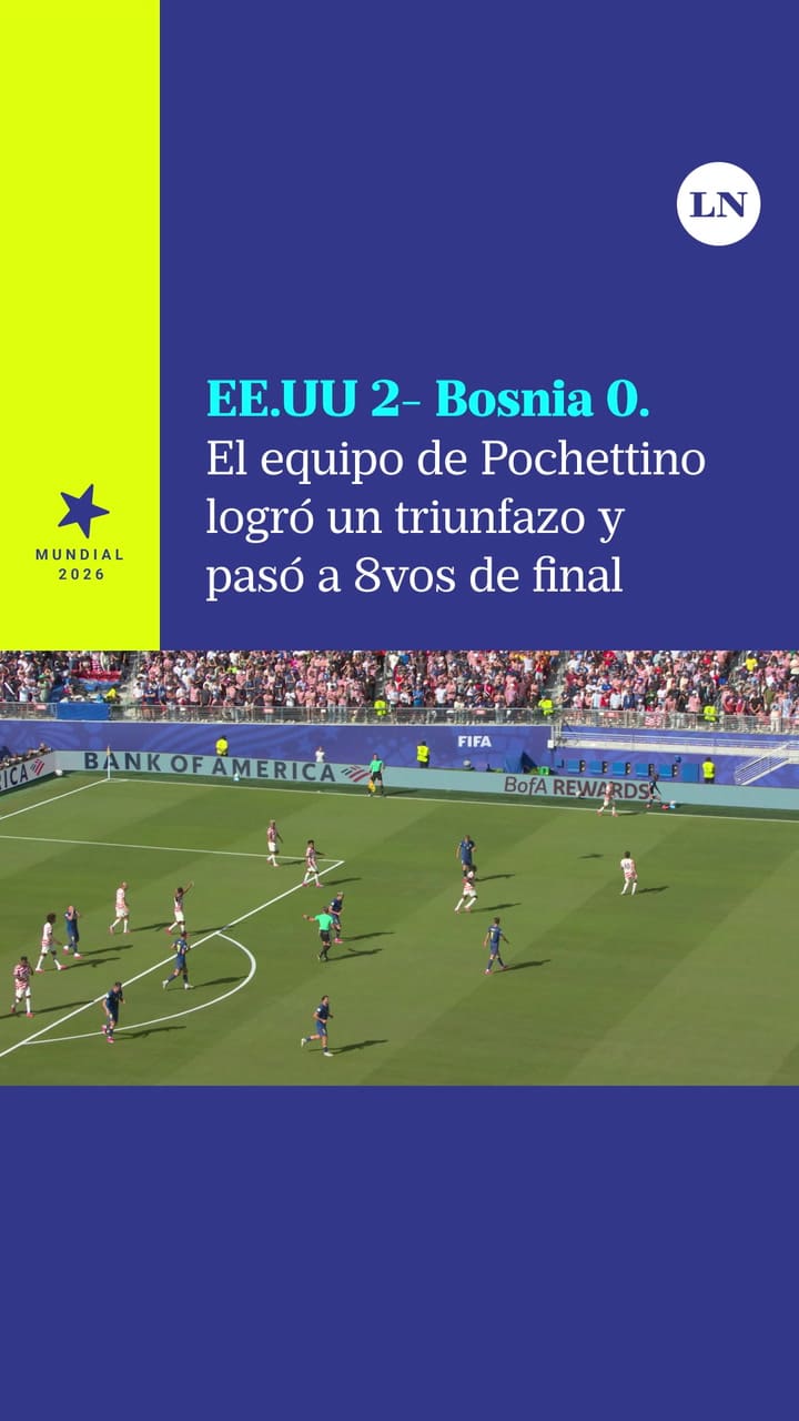 Goles de EE.UU. vs. Bosnia por el Mundial 2026 | El equipo de Pochettino pasó a octavos de final