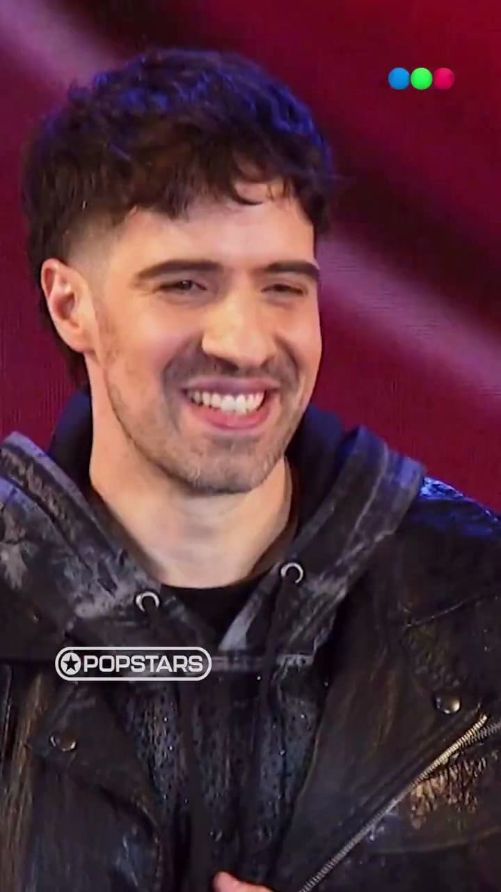 Martín Cirio en el debut de Popstars Argentina
