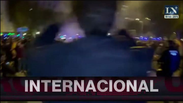 Así fue el momento en el que iniciaron los incidentes
