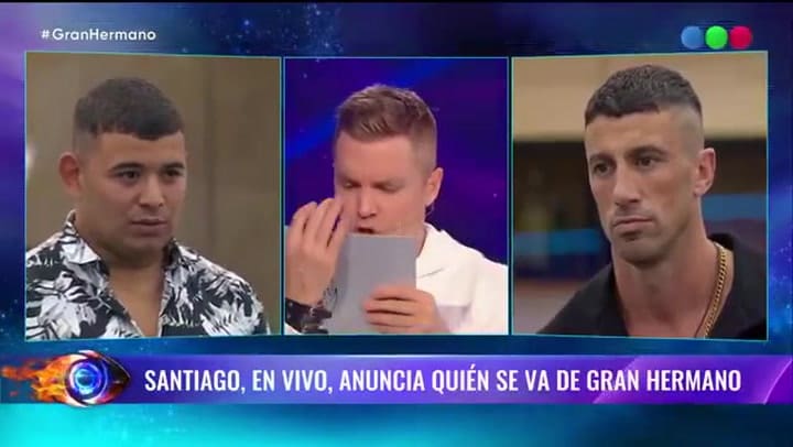 Giuliano fue eliminado de Gran Hermano