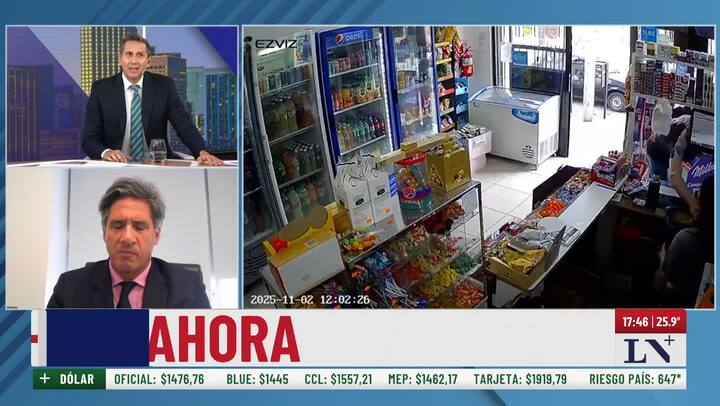 German Garavano en su intercambio con LN+