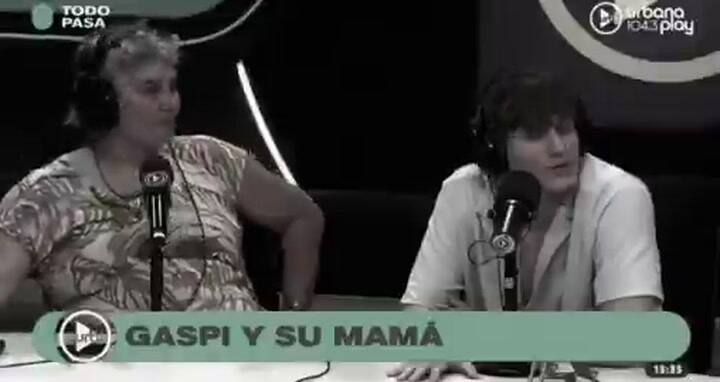 El elogio de Gaspi a su mamá