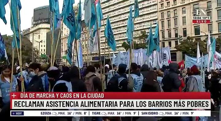 La reacción de Majul cuando Novaresio detalló las indicaciones de los dirigentes sociales para quienes asisten a las marchas