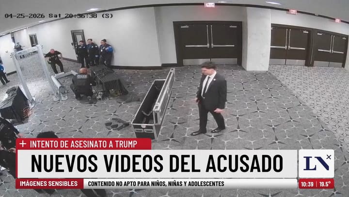 Nuevos videos del acusado