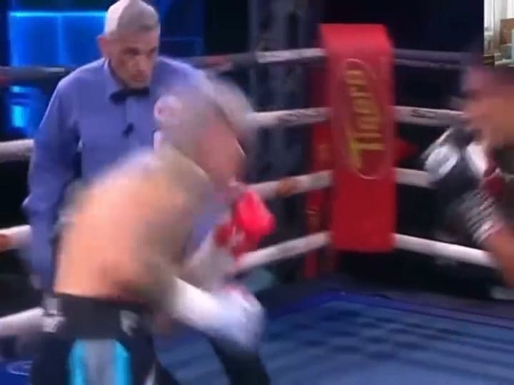 Rodrigo Ruíz cayó por nocaut tras recibir un golpe de izquierda de Talavera Carrillo